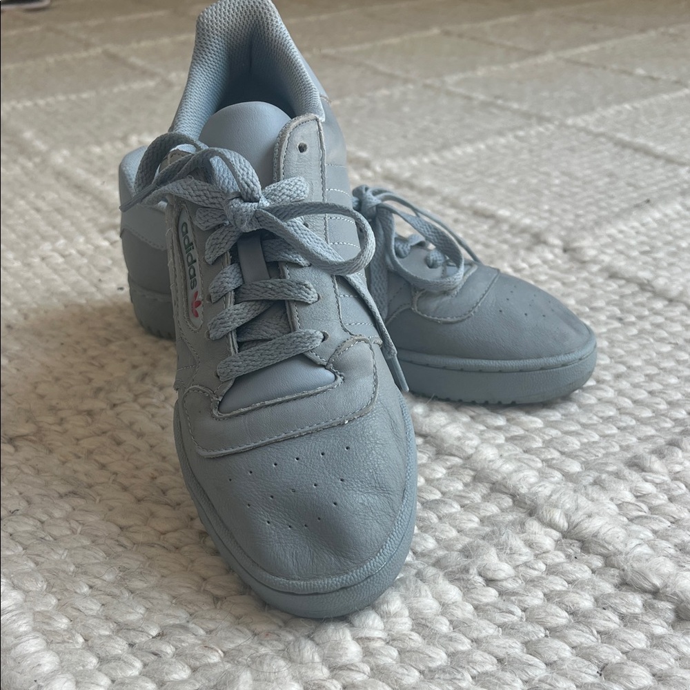 adidas Yeezy Powerphase Calabasas Grey Sneakers - Picture 7 of 7